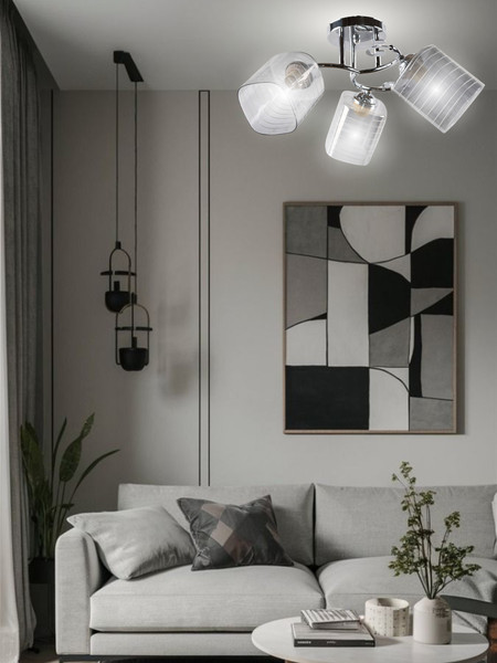 Изображение товара Люстра Aitin-Pro НПБ 02-3x60-101 / 5779/3B (хром)