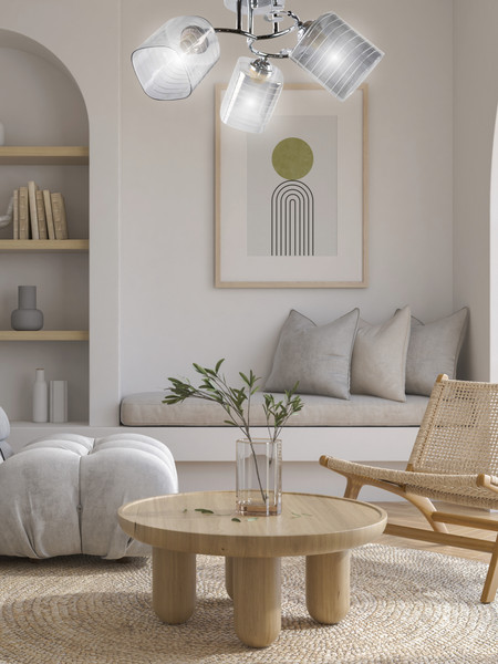 Изображение товара Люстра Aitin-Pro НПБ 02-3x60-101 / 5779/3B (хром)