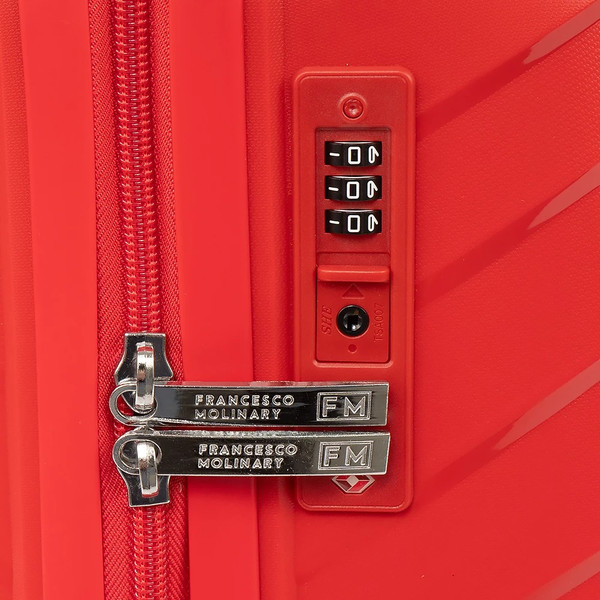 Изображение товара Чемодан на колесах Francesco Molinary 344-175/2-20RED (красный)
