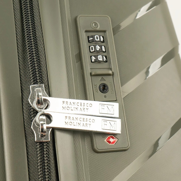 Изображение товара Чемодан на колесах Francesco Molinary 344-175/3-20KHK (хаки)