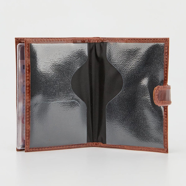 Изображение товара Портмоне Poshete 681-PR3V1-PU-BRW (коричневый)