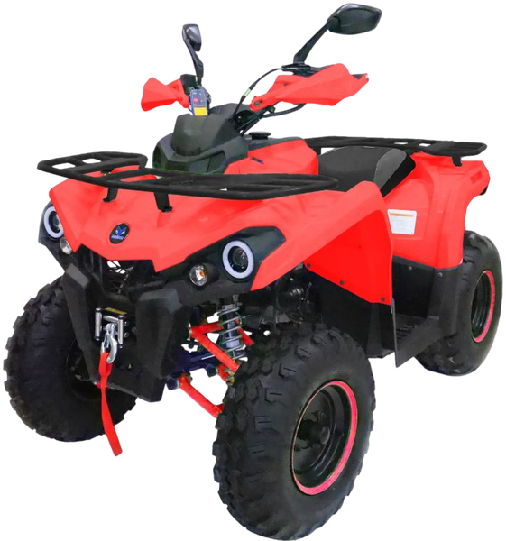 Изображение товара Квадроцикл Motax Grizlik 200 Ultra (черный/красный)