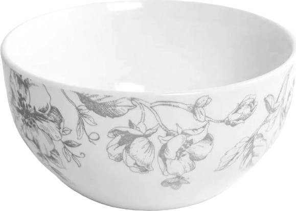 Изображение товара Салатник Crystar Botanica CND014 (серый)