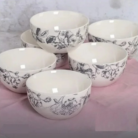 Изображение товара Салатник Crystar Botanica CND014 (серый)