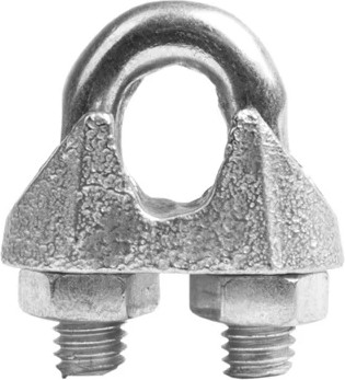 Изображение товара Зажим для каната TOR ф=40мм DIN 741 (Q) 123406