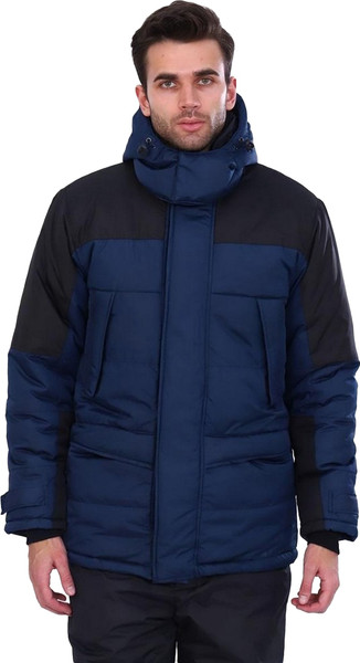 Изображение товара Куртка рабочая Стоик-Спецодежда ТнЗМим-2 КУР571.0.1 (р.52-54/182-188 синий/черный)