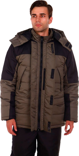 Изображение товара Куртка рабочая Стоик-Спецодежда ТнЗМим-2 КУР571 (р.56-58/170-176, хаки/черный)