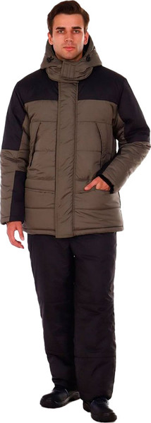 Изображение товара Куртка рабочая Стоик-Спецодежда ТнЗМим-2 КУР571 (р.64-66/170-176, хаки/черный)