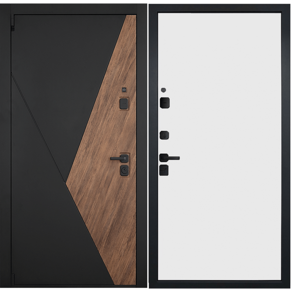 Изображение товара Входная дверь ГРАНИТ Геометрия 3 (96x207, левая)