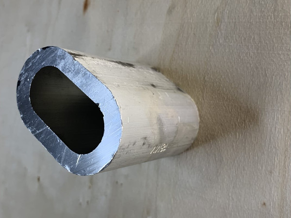 Изображение товара Зажим для каната TOR Втулка алюминиевая 18мм DIN 3093 (Q) / 142181