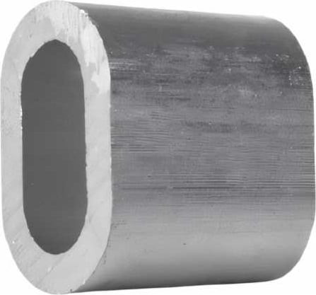 Изображение товара Зажим для каната TOR Втулка алюминиевая 18мм DIN 3093 (Q) / 142181
