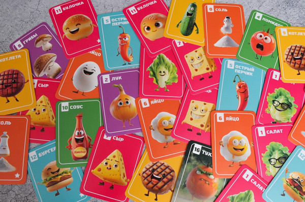 Изображение товара Настольная игра Up Toys Шлепни бургер 14328 / 210471