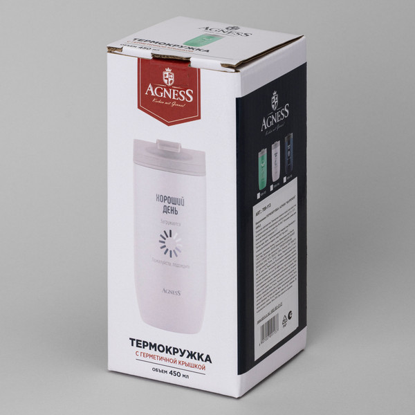 Изображение товара Термокружка Agness Хороший день 709-114