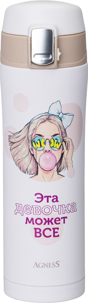 Изображение товара Термокружка Agness Girl 798-110