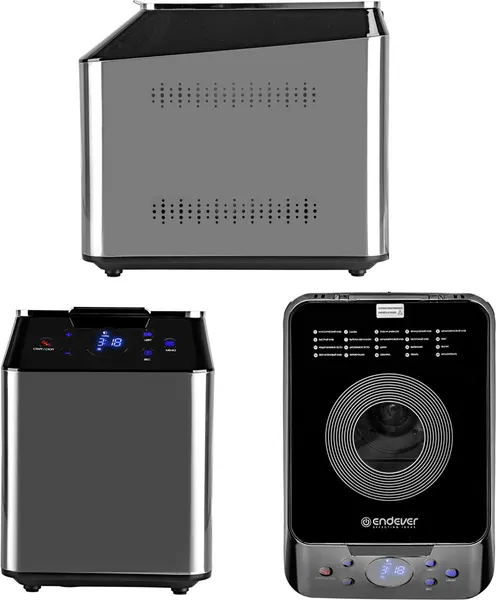Изображение товара Хлебопечка Endever Skyline MB-64 (стальной/черный)