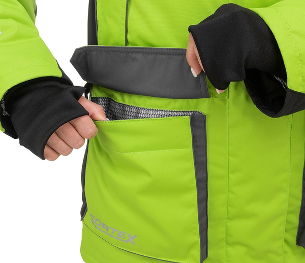 Изображение товара Костюм для охоты и рыбалки Helios Zabava 8/8 К / T-ZA-S-44/164-L (р.S, лайм/черный)