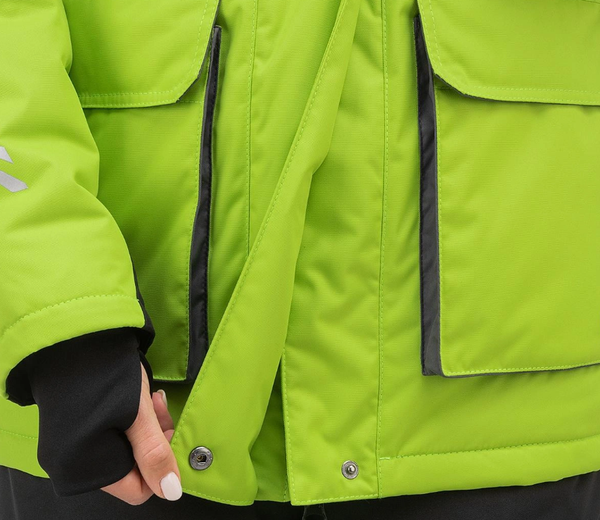 Изображение товара Костюм для охоты и рыбалки Helios Zabava 8/8 К / T-ZA-S-44/164-L (р.S, лайм/черный)