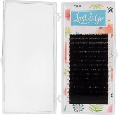 Изображение товара Ресницы для наращивания Lash&Go 7мм D 0.10 мм (16 линий, черный)