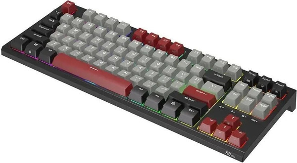 Изображение товара Клавиатура Royal Kludge RK-R87 (черный/серый/красный, Brown Switch)