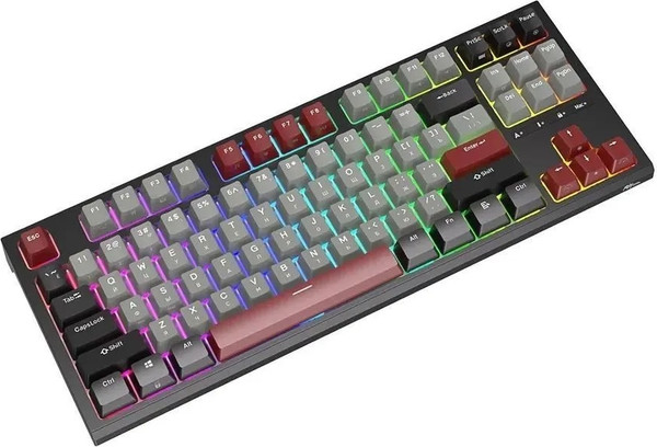 Изображение товара Клавиатура Royal Kludge RK-R87 (черный/серый/красный, Red Switch)