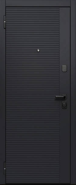 Изображение товара Входная дверь Гарда Черный кварц (96х205, левая)