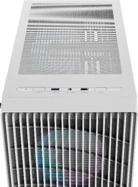 Изображение товара Корпус для компьютера Ocypus Gamma C70 ARGB / Gamma-C70-WHG400XX-GL (белый, без БП)