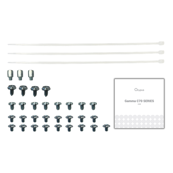 Изображение товара Корпус для компьютера Ocypus Gamma C70 ARGB / Gamma-C70-WHG400XX-GL (белый, без БП)