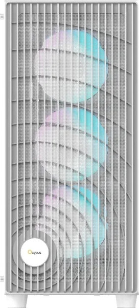 Изображение товара Корпус для компьютера Ocypus Gamma C70 ARGB / Gamma-C70-WHG400XX-GL (белый, без БП)
