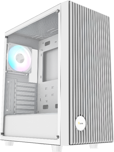 Изображение товара Корпус для компьютера Ocypus Gamma C70 ARGB / Gamma-C70-WHG400XX-GL (белый, без БП)