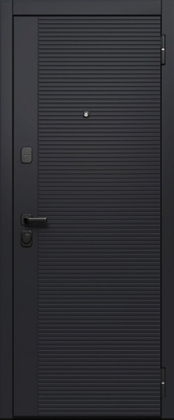 Изображение товара Входная дверь Гарда Черный кварц (86х205, правая)