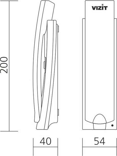 Изображение товара Аудиодомофон Vizit Safe Home УКП-12MS (утреннее небо)