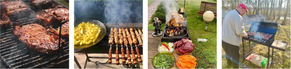 Изображение товара Мангал Grills Барбекю 800 с навесом (5мм)