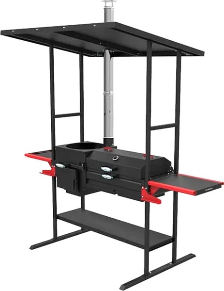 Изображение товара Печь-мангал Grillver Искандер Инклайн Эйр 400 New + крышка с решеткой