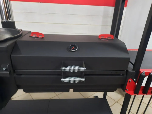 Изображение товара Печь-мангал Grillver Искандер Инклайн Эйр 400 New + крышка с решеткой