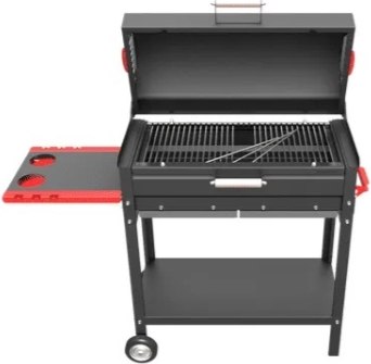 Изображение товара Мангал Grillver Рэдлайнер Комфорт Эйр + крышка с решеткой