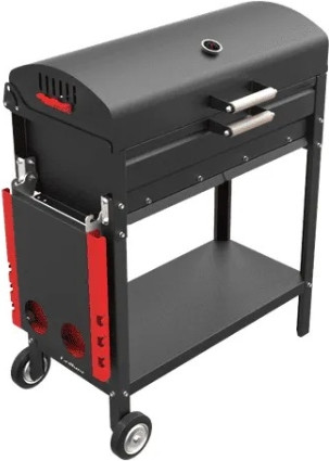 Изображение товара Мангал Grillver Рэдлайнер Комфорт Эйр + крышка с решеткой