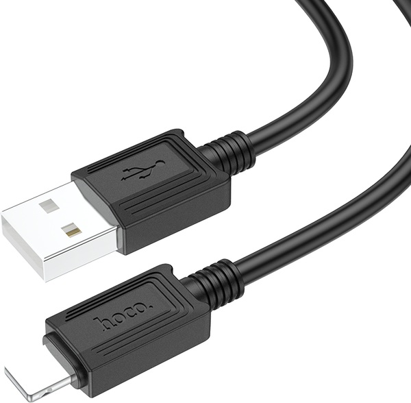 Изображение товара Кабель Hoco X73 Lightning (1м, черный)