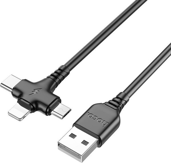 Изображение товара Кабель Hoco X77 USB (1м, черный)
