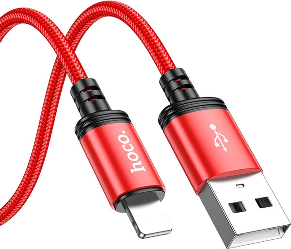 Изображение товара Кабель Hoco X89 Lightning (1м, красный)