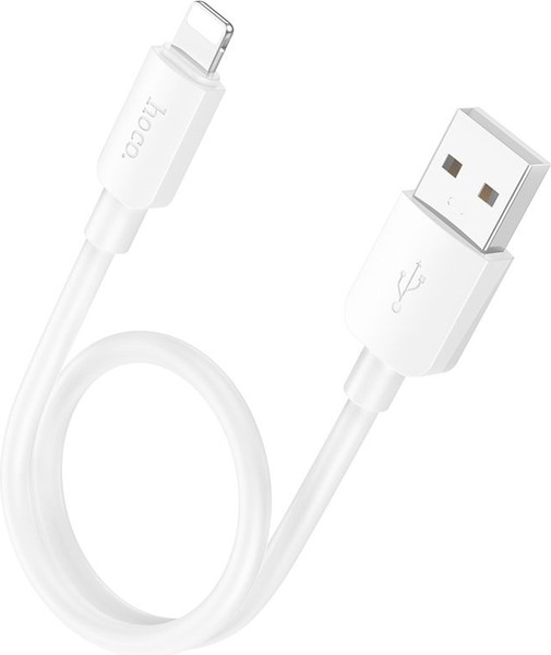 Изображение товара Кабель Hoco X96 Lightning (0.25м, белый)