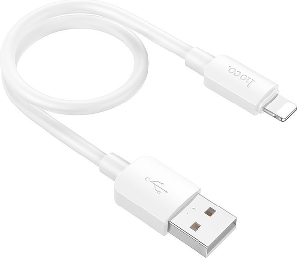 Изображение товара Кабель Hoco X96 Lightning (0.25м, белый)