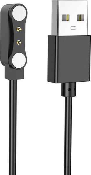 Изображение товара Зарядный кабель Hoco Y15 для смарт-часов (черный)