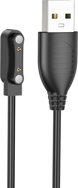 Изображение товара Зарядный кабель Hoco Y18 для смарт-часов (черный)