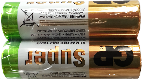 Изображение товара Комплект батареек GP Batteries Super G-Tech LR6/2S (2шт)