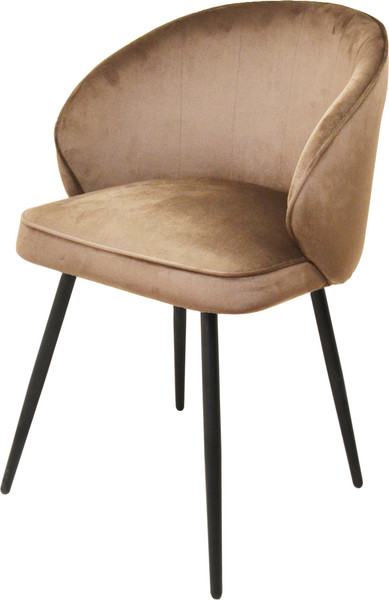 Изображение товара Стул Мирабелла Бордо Велюр (бежевый/черный)