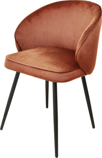 Изображение товара Стул Мирабелла Бордо Велюр (роза/черный)