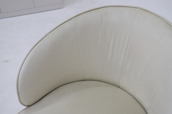 Изображение товара Стул Мирабелла Бордо Велюр (кремовый/белый)