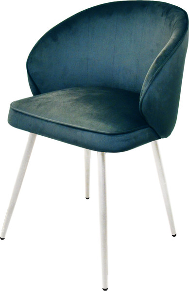 Изображение товара Стул Мирабелла Бордо Велюр (изумрудный/белый)