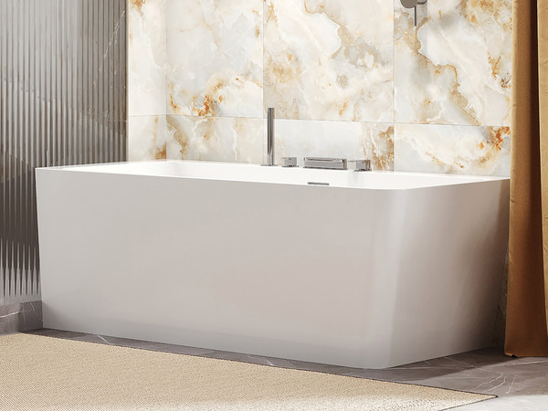 Изображение товара Ванна из искусственного камня Belux Турин ТУ-1600 L (белый матовый)