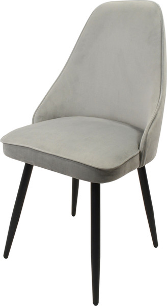 Изображение товара Стул Мирабелла Мадрид Велюр (серый/черный)